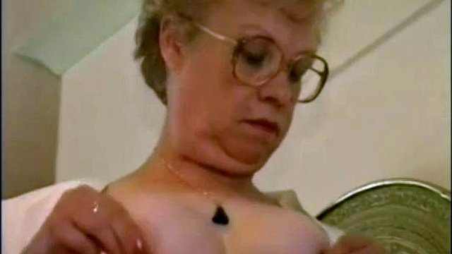 British Granny Strips Slowly
