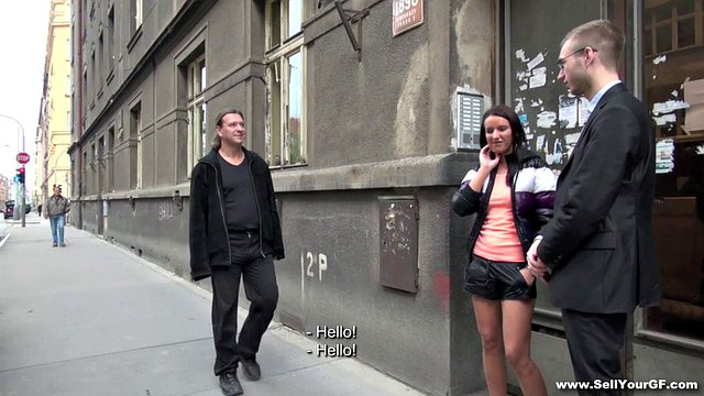 the couple has chosen a partner for sex on the street