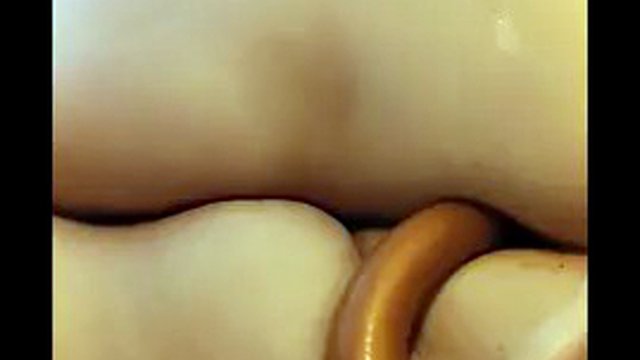 Female anal masturbation. Inserting a half meter dildo in my ass. Getting anal orgasms with a normal thick dildo