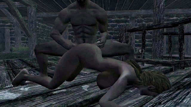 Cartoon Hentai Sex in Skyrim