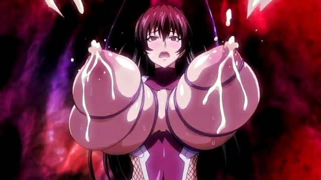Taimanin Asagi Breast Expansion