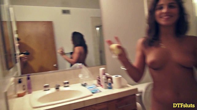 James Deen Pounds Abella Danger's Big Butt Anally in Doggy Style with Intense Blowjobs