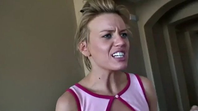 Holly Wellin takes a shower and talks to camera