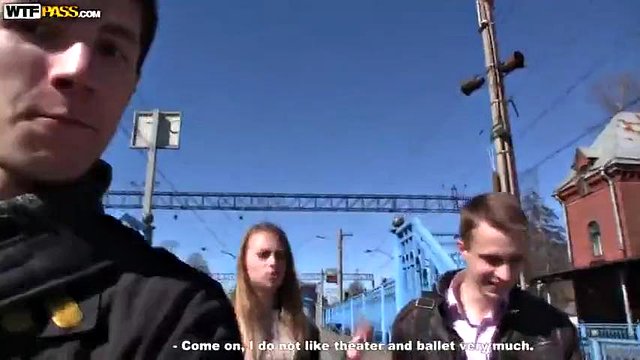 RUSSIAN PICKUP PERSONS: Doggy, Cowgirl & Blonde Porn