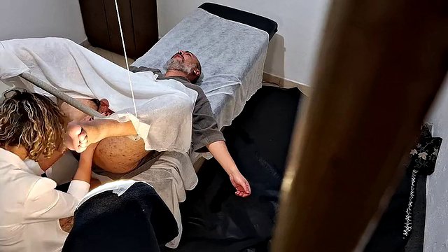 He went to the doctor to have his prostate examined, but the doctor stuck the strapon in his ass