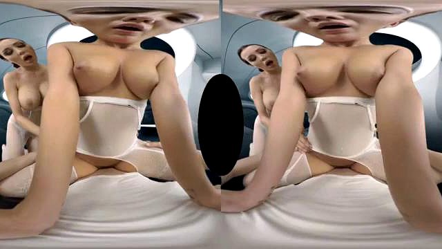 Virtual-Reality-Weltraum-POV: Blowjob, Cowgirl & Vr VR Porn