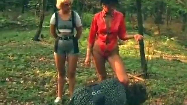 Good sissy Herrin humiliation outdoors ffm
