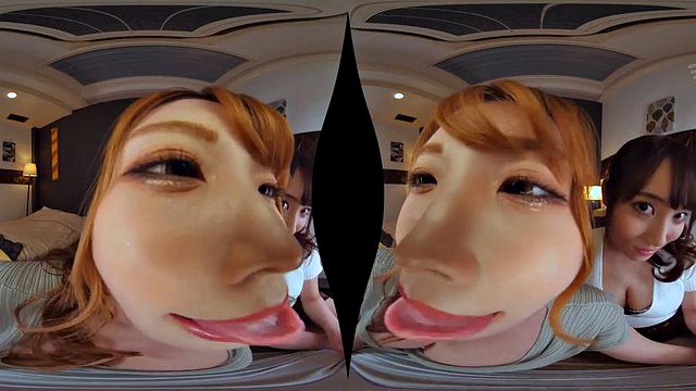 japonais vr2 partie 2 : Fellation, porno asiatique et réalité virtuelle