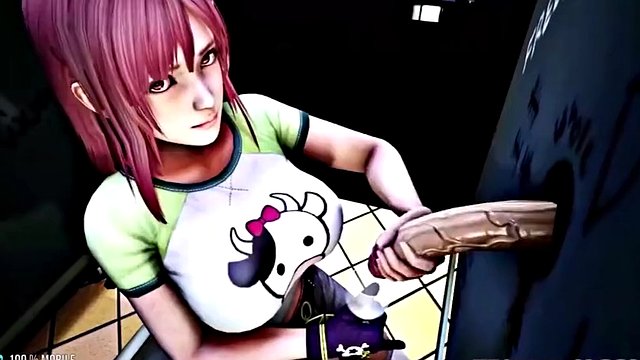 big ass 3d ebony robot riding huge dick