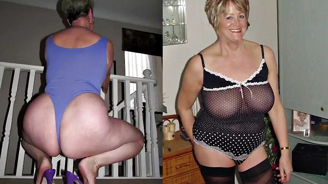 Huge Granny Tits Jerk off Challenge to the Beat 4
