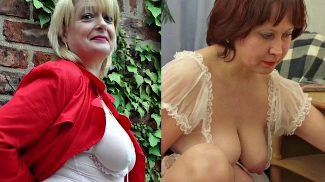 Huge Granny Tits Jerk off Challenge to the Beat 4