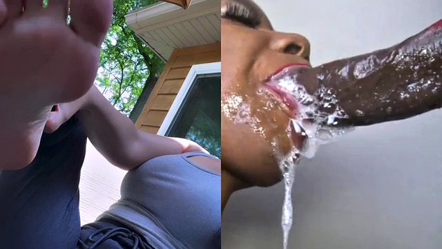 Feet, Edging & Deep Throat Part 8