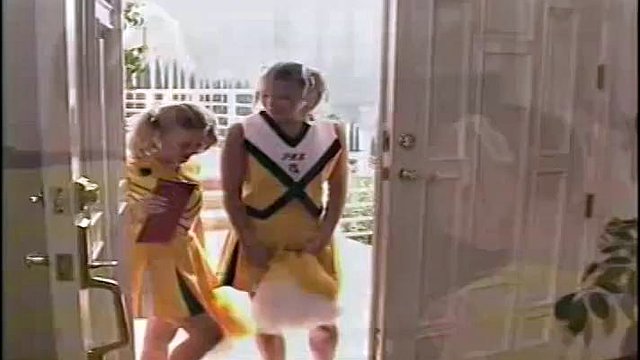 Two Cheerleaders Get Anal ft. Somebody Give Me Names: Blowjob, Blonde & Hardcore Porn