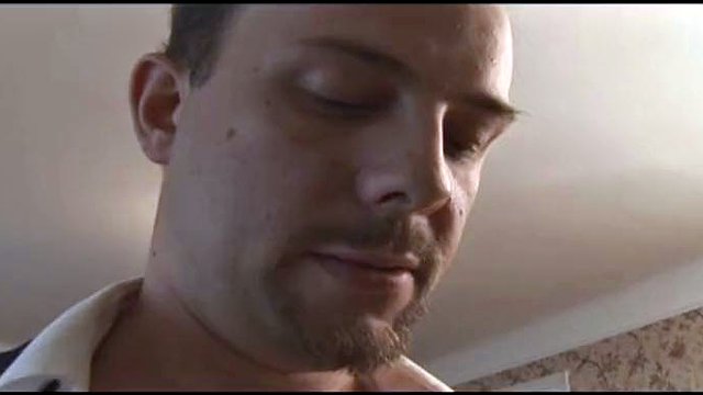Sexy French secretary takes a large dick in her ass and cunt