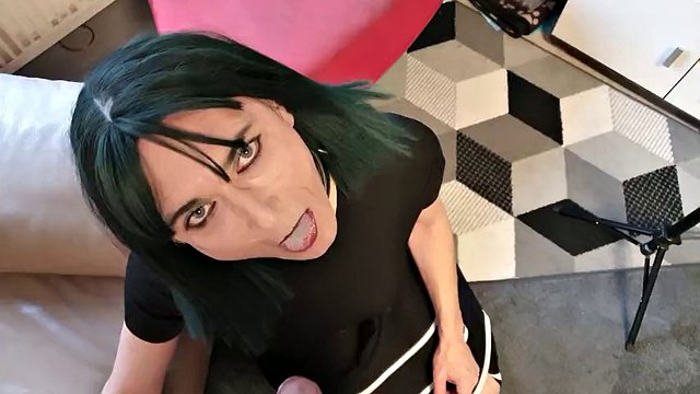 Part 2 Davine gets all the cum to swallow after a good doggy style fuck
