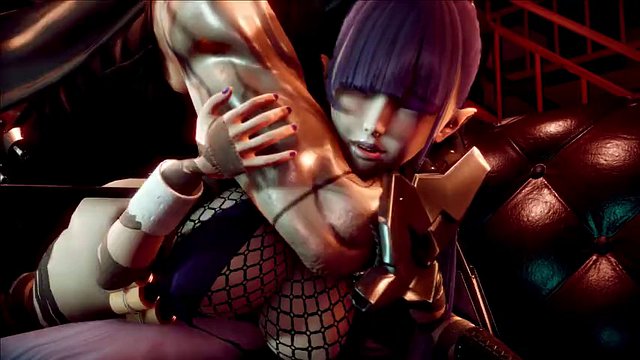 Ninfapzu the miss Ren Kinome riding a huge monster cock in her tight pussy final technique secret jutsu buttocks dripping cun