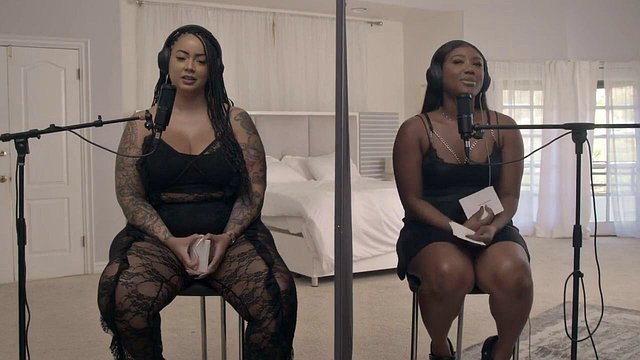 BBW Stars Badkittyyy & Chanell Heart Crave Lesbian Thickness