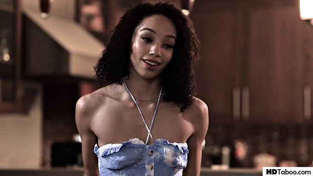 PURE TABOO Big Tit Step Aunt Having Fun With Skinny Black Girl - Serene Siren And Alexis Tae