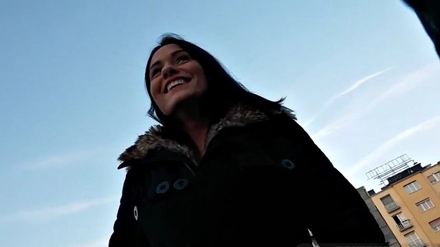 amazing aida sweet pushes her panties to the side to get fuc