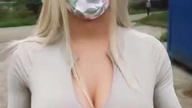 Sissyjenny88 Amateur Crossdresser Huge Big Tits Sissy Full Alone-Outdoor Day Ride Huge Tits G-Cup See Through