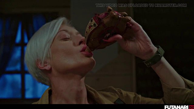 Busty Futa Tanya Virago Facial Cumshot