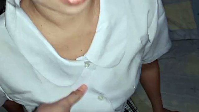 18 year old first time student scene - Shy Chinita Amateur