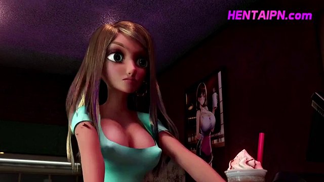 FUTANARI Barista XXX Frappuccino EXCLUSIVE 3D Shemale Sex 2023