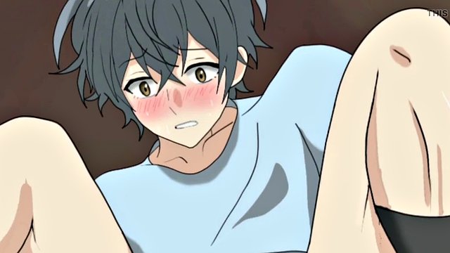 Sasaki y Miyano - Chupa el culo de mi novio femboy - Bara Yaoi