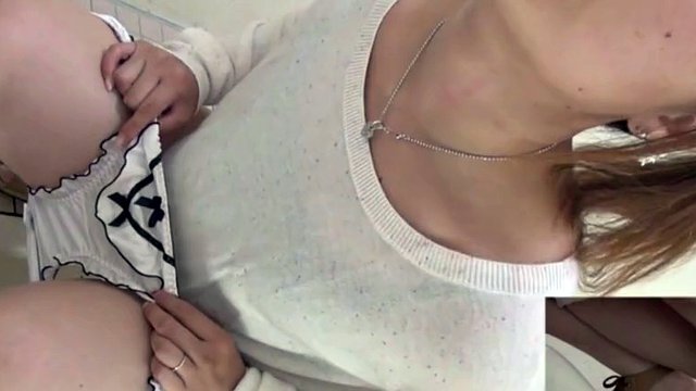 Japanese ladies recorded pissing in a public toilet