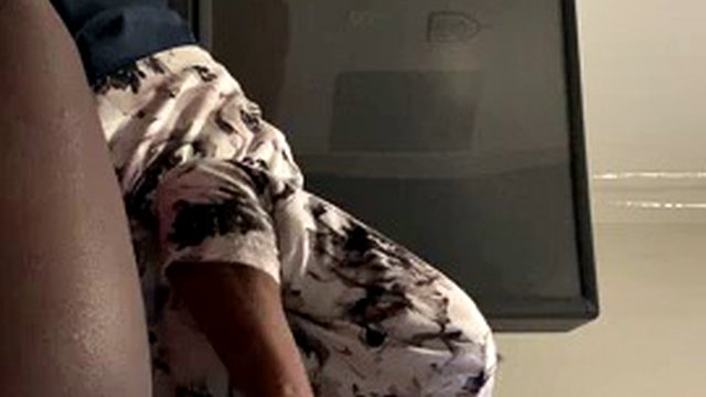 Black granny blowjob
