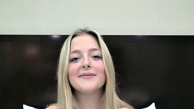 She is 18 years old and she is on spring break making her first porn movie.