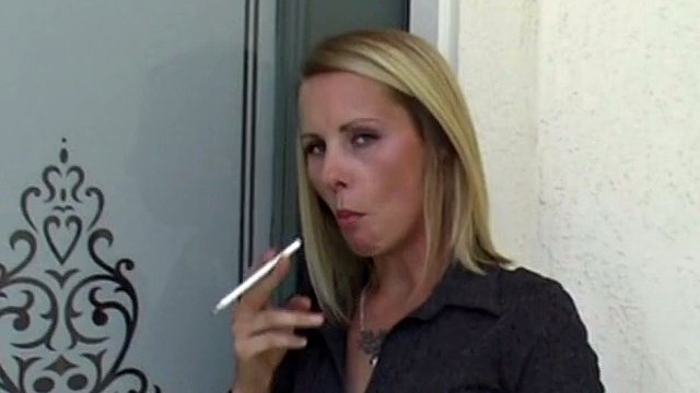 Milf smoking at home part 2