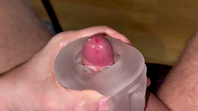my toys spoil my tiny uncut cock until i cum