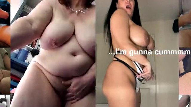 MILF Huge Tits Rhythm Jerk Off Challenge #8