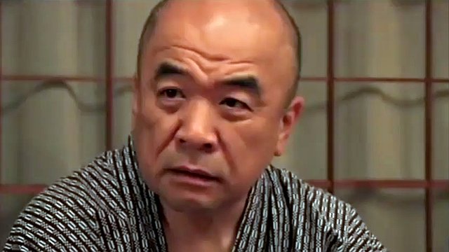 japanese old man and daughter in law