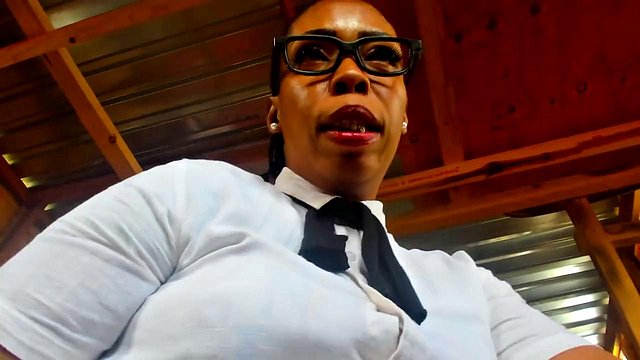 Role-playing Punishing Horny Man for Playing Porn in the Library