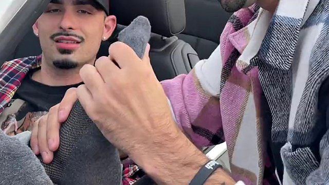 Public sucks and feet worship! Let them watch HungPapi