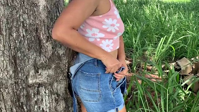 Miss Hairy has to pee!! (compilation) anywhere is a good place for a good piss