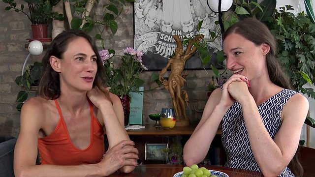 Ersties - Hot babes Zina and Lolo explore their foot fetish together