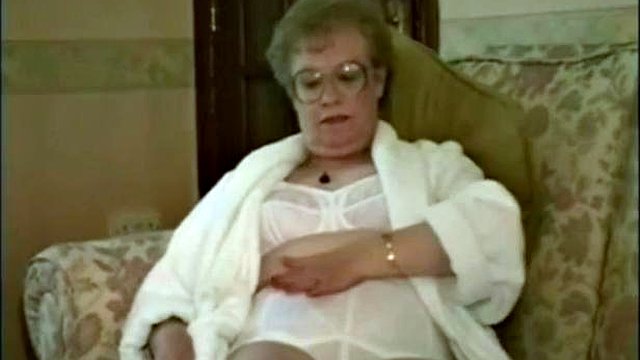 British Granny Takes Off Her Girdle: Amateur, Solo & Bbw Porn