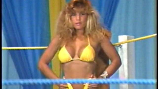bikini ring wrestling