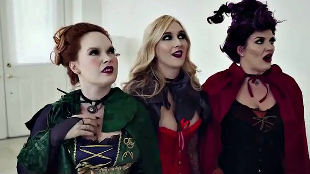 Mylfwood - Inexperienced Boy Gets Locked Up And Used By Three Horny Witches With Big Natural Boobs