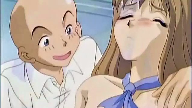 Horny Students Grope Hot Sexy Teacher With Big Tits