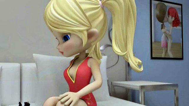 A Game of Chess Turns into Wild Pounding | HQ 3D PORN
