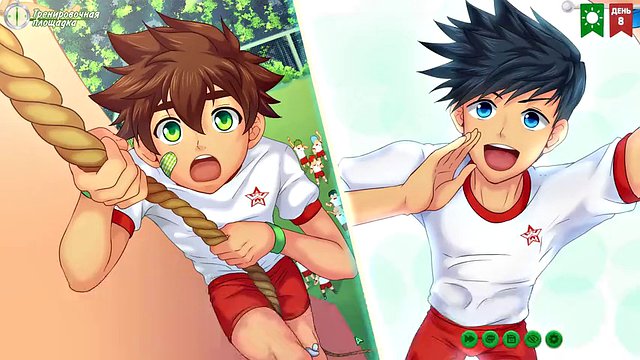 Game: Friends Camp, Episode 8 - Competition (russian voice acting)