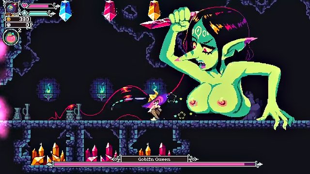 FlipWitch Forbidden Sex Hex - part 2 - hentai game - metroidvania game - pixel art - gameplay