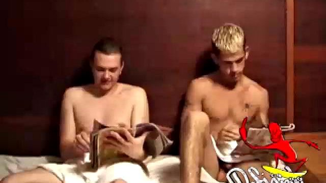 Lucky and Robby Beat Off