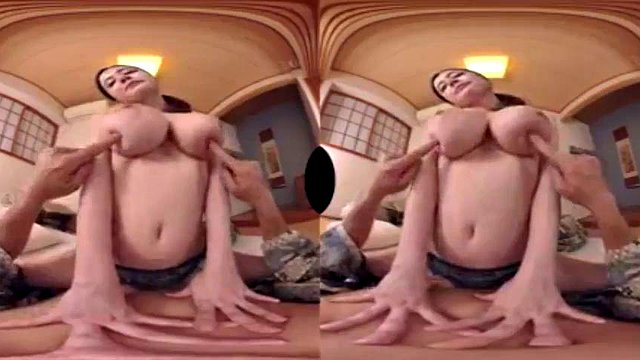 JAV VR Aime ft. Julia Ann: Cowgirl, Big Tits & Virtual Reality Porn