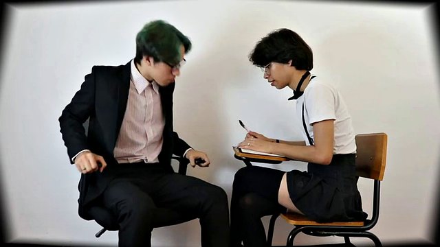 My teacher gives me a good lesson