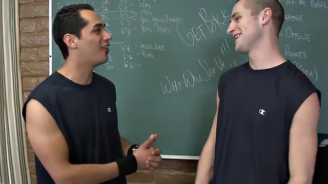 attractive athletes to screw the ass in the classroom